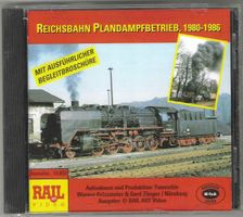 Reichsbahn Plandampfbetrieb, 1980-1986