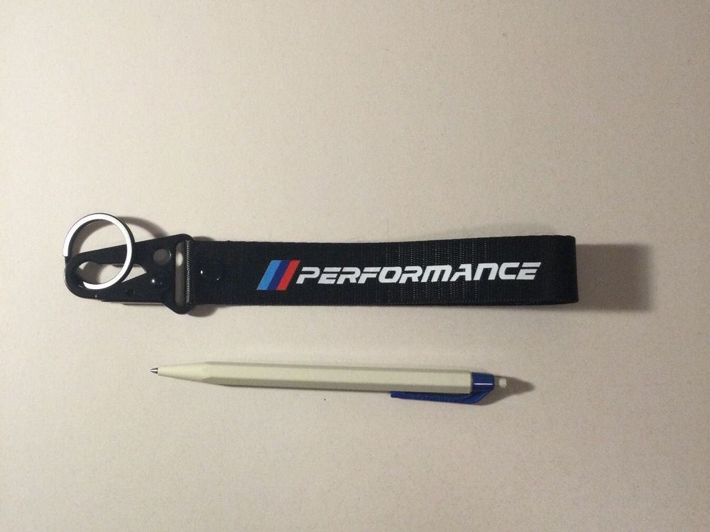 BMW M Performance Schlüsselanhänger - Edelstahl Keyring Mit Logo
