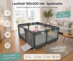 Laufstall 180x200 cm neuwertig