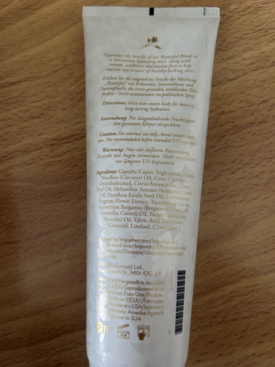 dōTERRA Spa Hydrating Body Mist Körperspray OVP (Neu und ...