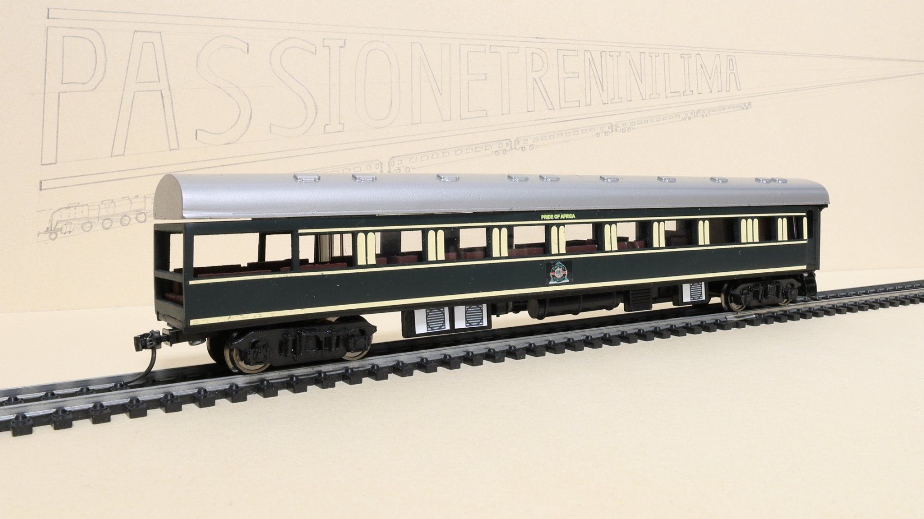 Modellini di ferrovie: Rovos Rail - H0 - Zugset Special Edition – Usato da Hergiswil NW venduto da E646.060 5