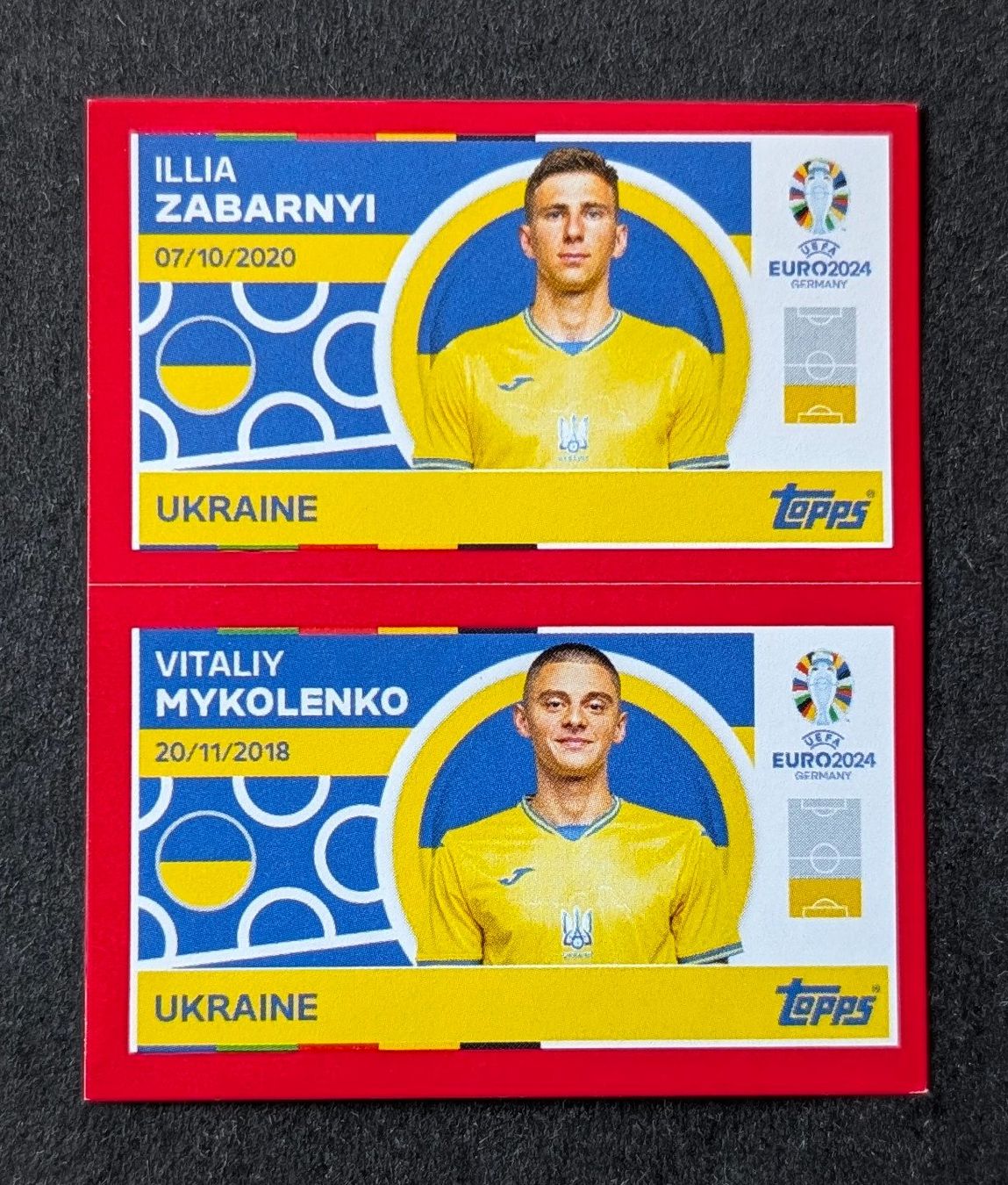 Topps Carte collezionabili: Topps EM 2024--UKR 6/7 – Nuovo e nell'imballaggio originale da Hittnau venduto da stamps_and_coins