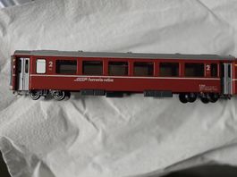 RhB B 2467 Einheitswagen III rot 2. Klasse