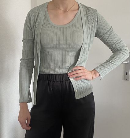 Marc O'Polo Set: Jacke Top mint Grösse XS NEU