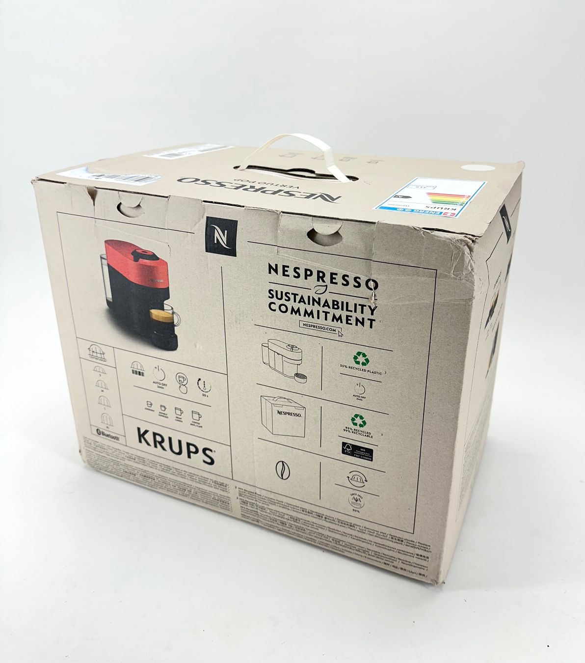 Nespresso Macchine per caffè & Macchine per espresso: Kaffeemaschine Nespresso Vertuo Pop Weiss – Usato da Basel venduto da LynnundPepe 2