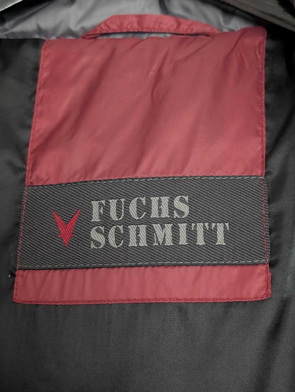 Fuchs Schmitt Cappotti: Fuchs Schmitt Kurzmantel Gr. 44, rot/grau – Usato da Hochdorf venduto da gab_jr29 4