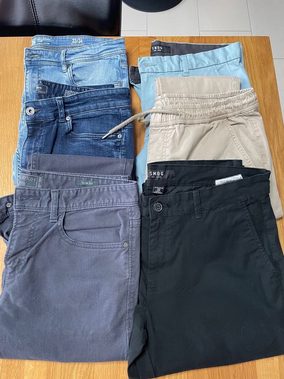 Lot De 2 Jeans Pour Homme – Neufs Avec étiquettes, Taille 46