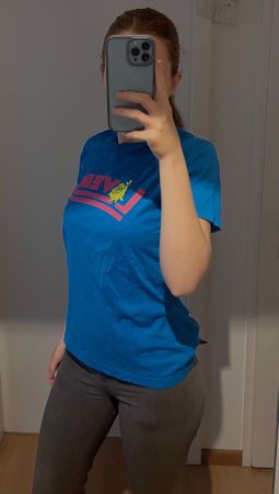 Blaues DIESEL T-Shirt