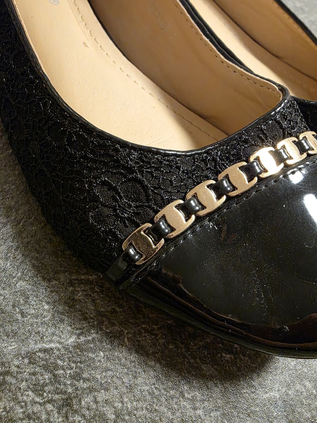 Scarpe da donna: Schicke, schwarze Ballerinas, Grösse 38 – Usato da Toffen venduto da ver_x68f 5