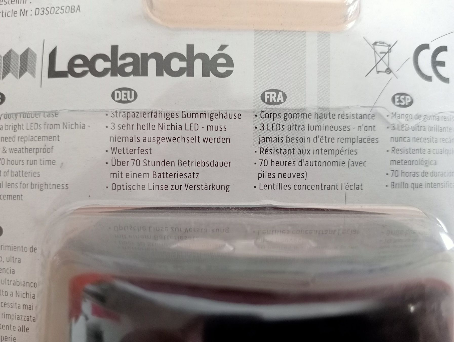 Lampen: Taschenlampe – Neu und originalverpackt aus Grüningen von Urtica 1