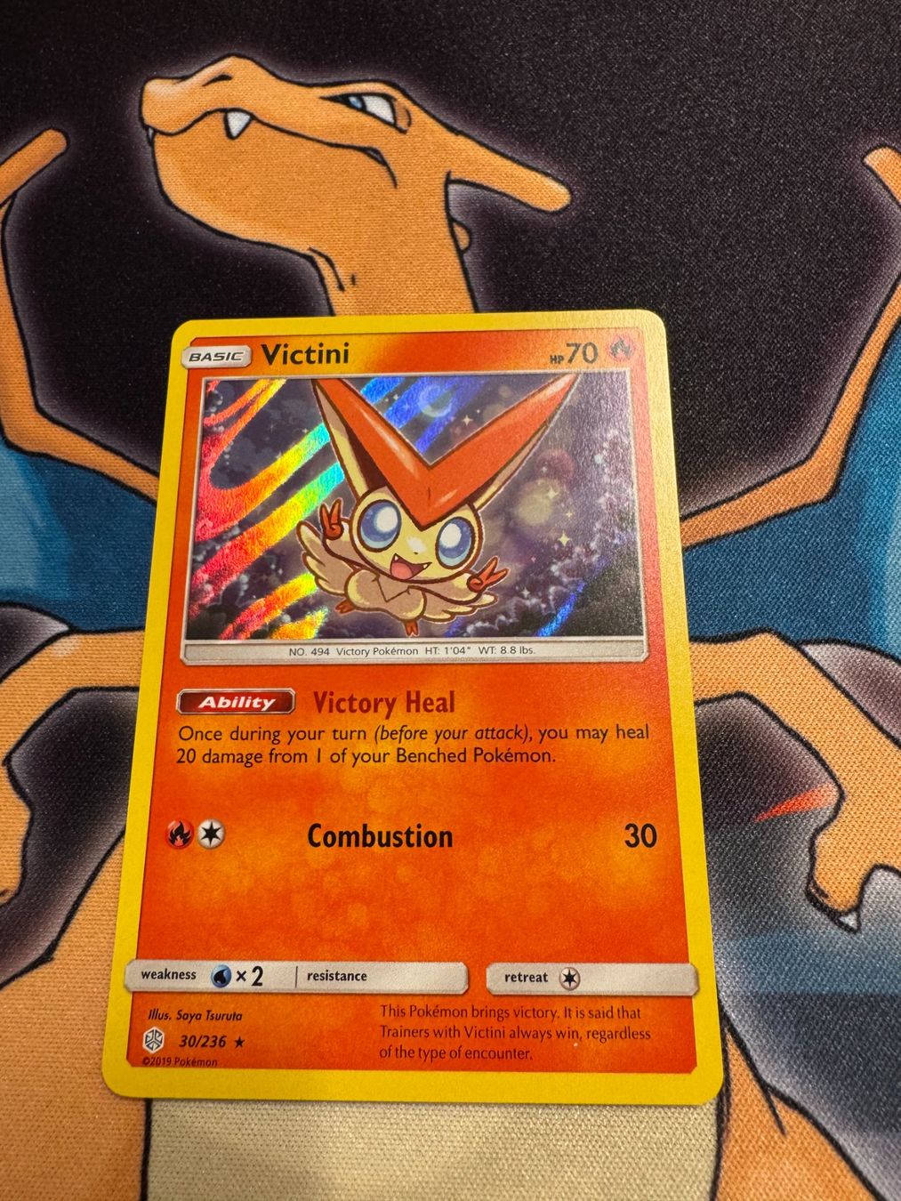 Pokémon Sammelbilder & Trading cards: Victini (CEC 30) - Holo - Cosmic Eclipse – Neu (gemäss Beschreibung) aus Bülach von Pfrenzel