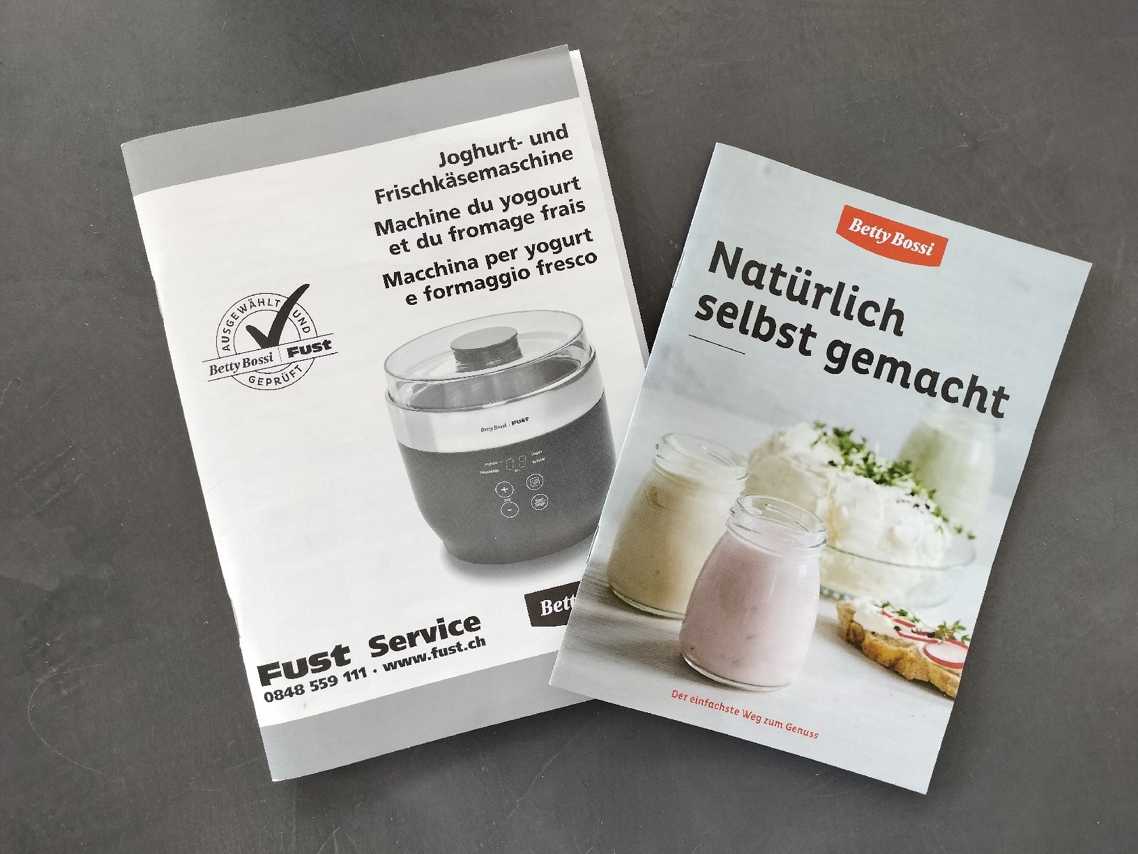 Betty Bossi Küchengeräte: Betty Bossi Joghurtbereiter Fust - Inkl. Gläser & Rezept! – Neu (gemäss Beschreibung) aus Uster von Pomi67 2