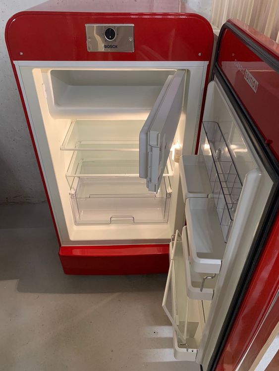 Bosch Retro Kuhlschrank Vanille