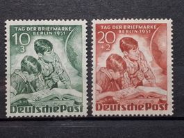Berlin Jugend Mi-Nr.80-81 Postfrisch Geprüft 55 Fr