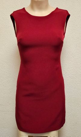 ZARA Trafaluc Collection Damen Kleid Rot Bordeaux Rückenfrei