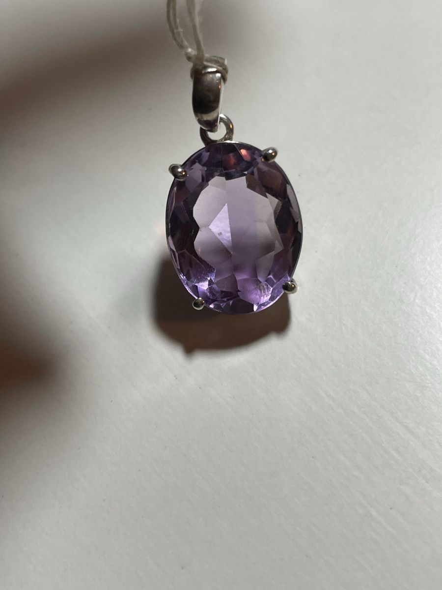 Anhänger: Pendentif avec améthyste , argent 925.(2,8g) – Gebraucht aus Le Grand-Saconnex von sav_dfj7 6