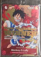One Piece Monkey D. Luffy Super Pre-Release WINNER Card