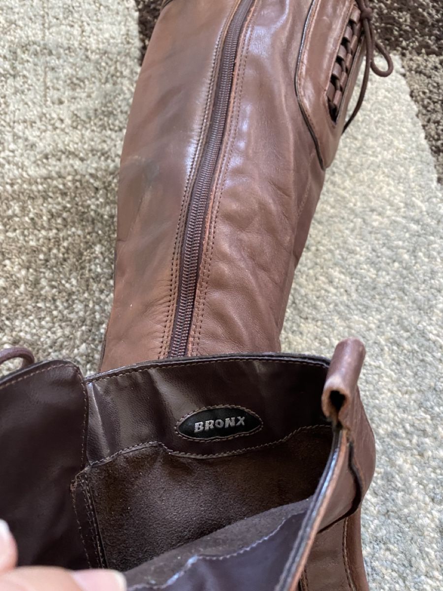 Scarpe da donna: BRONX Knee boots leather – Usato da Seon venduto da Avina12 6