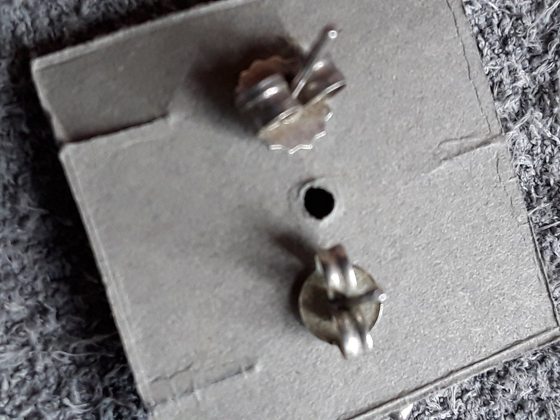 Orecchini pendenti & Orecchini a lobo: Sterling Silber Ohrstecker in X Form – Usato da Zürich venduto da helsan 7