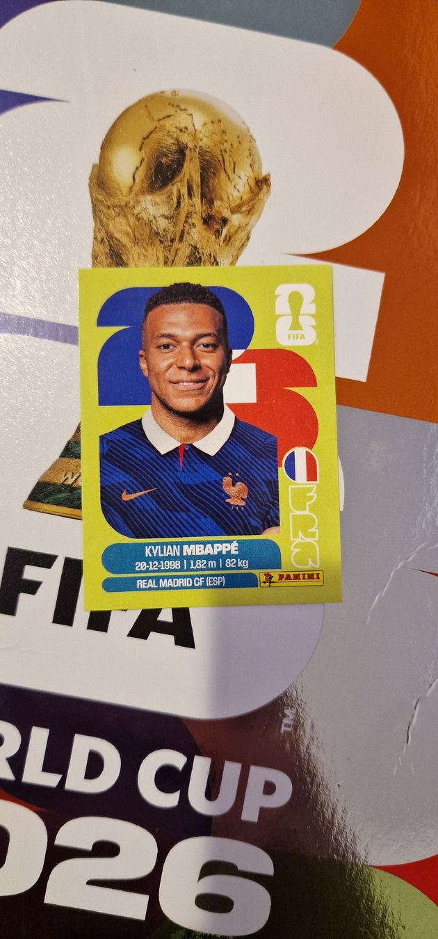 Panini Carte collezionabili: Kylian Mbappé panini 2026 – Nuovo (secondo la descrizione) da Le Sentier venduto da cat_6px5