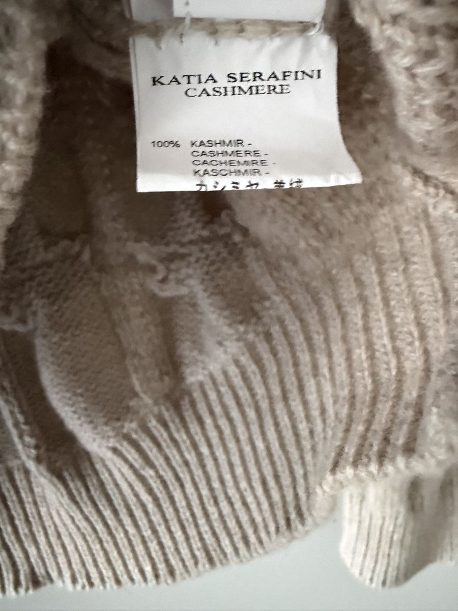 Pulls & Sweat-shirts: Katia Serafini Kaschmir Pullover beige Groesse 38 – D'occasion à Schindellegi par schindeli 2