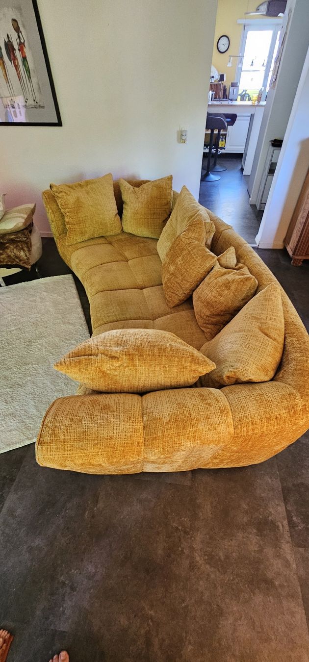 Mömax Divani: Sofa gelb -orange – Nuovo (secondo la descrizione) da Sissach venduto da Samburu1966 2