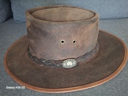 Chapeau cuir australien Trikora 59/60
