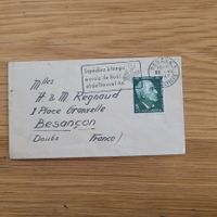 Dokument Genève 1947 Besançon Doubs Pro Juventute