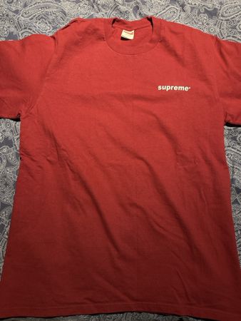 Supreme T-Shirt, Rot, Grösse L, Top Zustand! Selten!