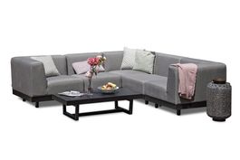 Gartenlounge Sunbrella Fabric grau