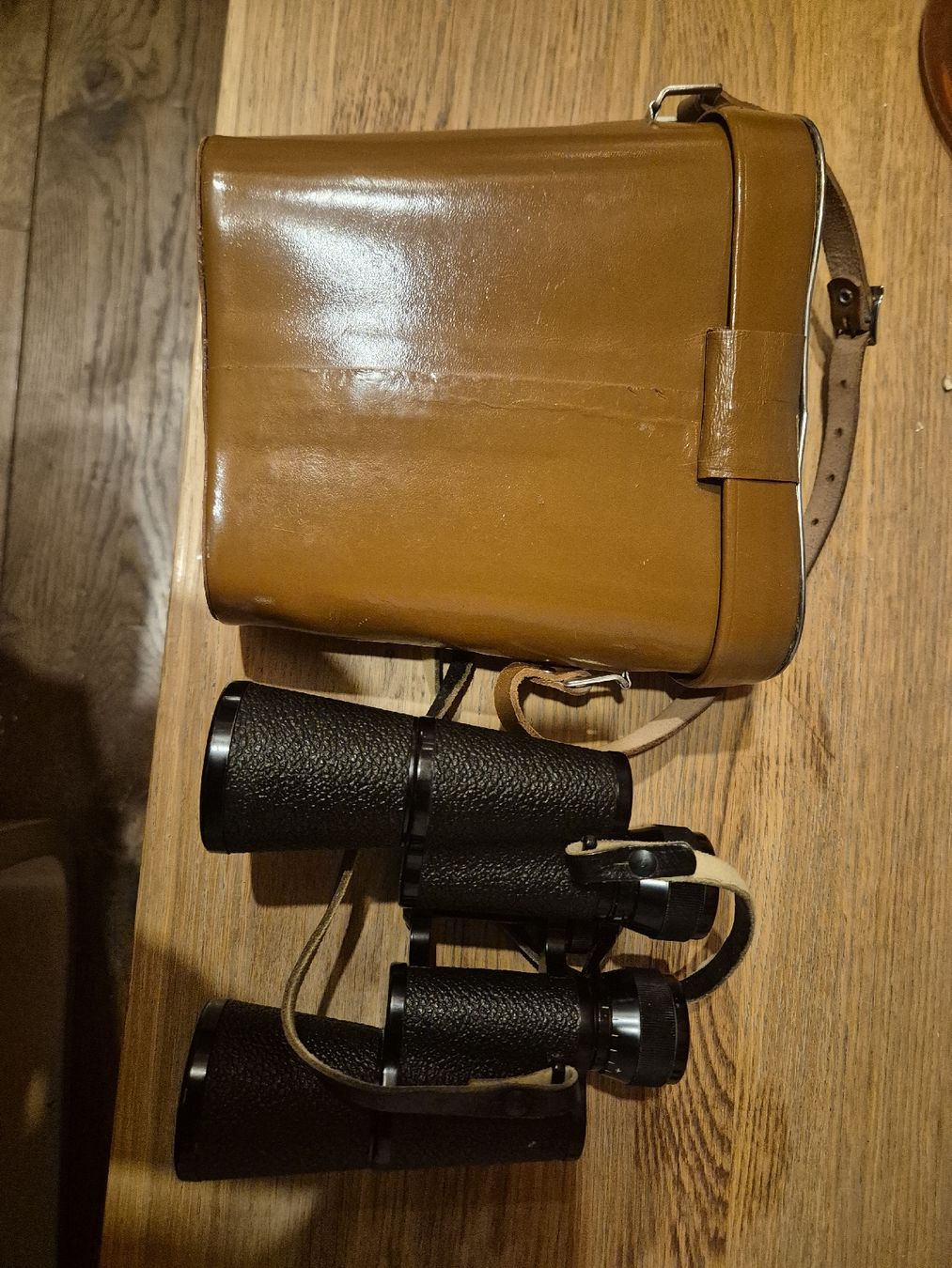 Feldstecher: original steinheil Fernglas/Feldstecher mit Ledertasche – Gebraucht aus Balgach von andreas4321 2