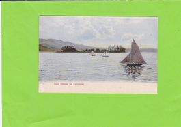 Insel Ufenau im Zürichsee-Segelboote-Atelier Guggenheim