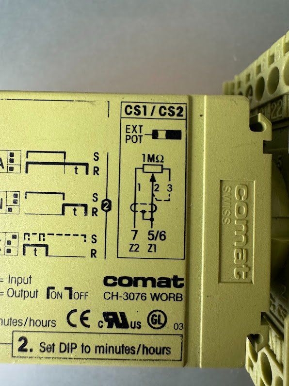 Elektronikbauteile: Comat•Multifunktion-Zeitrelais•Wechslerkontakte•230•2Wechsel – Neu (gemäss Beschreibung) aus Neuenkirch von JCQ 9