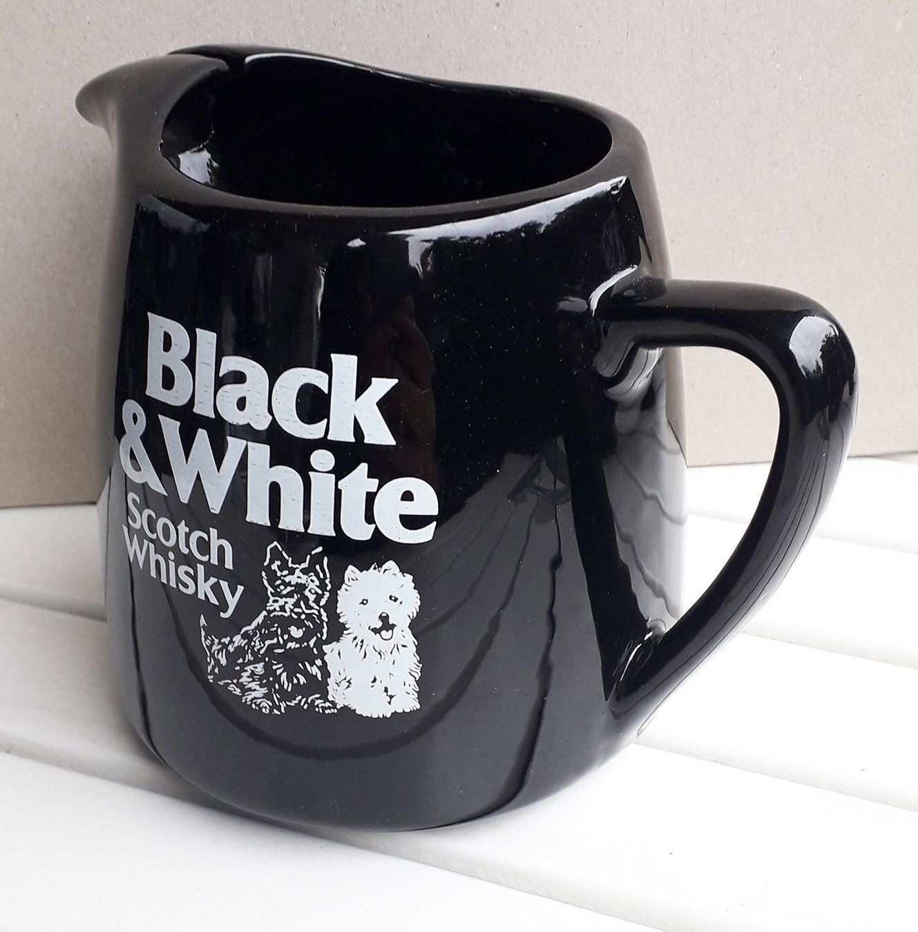 Karaffen: Vintage "Black & White" Whiskykrug - # 3 – Neu (gemäss Beschreibung) aus Lugano von Maurizio_Collector