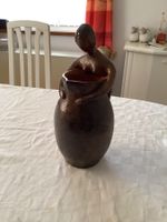 Dekorative Vintage Krug-Figur, Handarbeit, 1,8 Liter