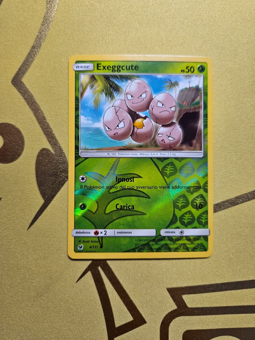 Pokémon Sammelbilder & Trading cards: Crimson Invasion - Exeggcute – Gebraucht aus Bellinzona von Pokemarco