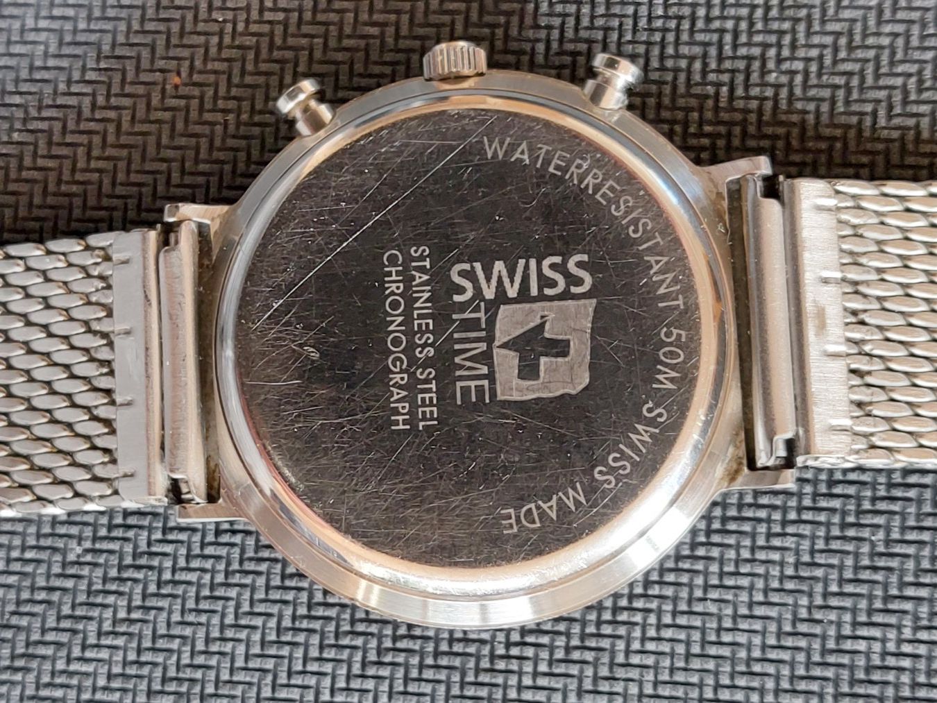 Swiss Orologi: Swiss Time Chronograph Vintage – Usato da Oberdiessbach venduto da wasserfreak 4