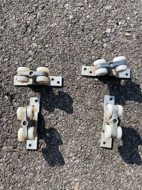 4 Sets Schubladen-Rollen Für Prima Geschirrspüler – Ersatz Für Korbschienen, Inkl. Halterungen