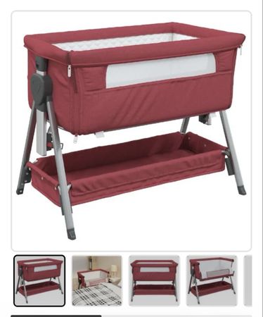 Baby beistellbett red