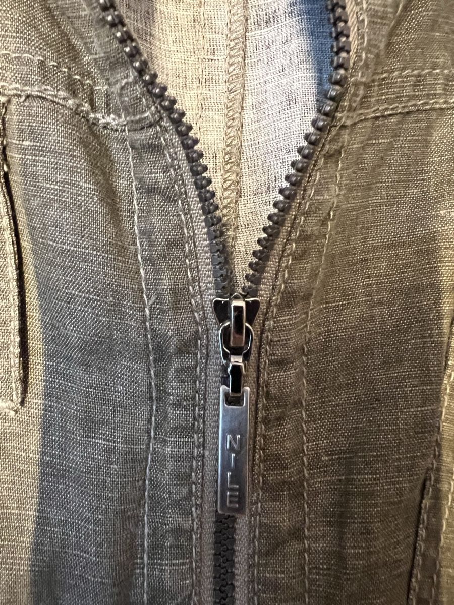 Nile Vestiti: NILE Jeans Kleid, Leinen / Baumwolle, Grösse L – Usato da Langenthal venduto da Alperose_5 5