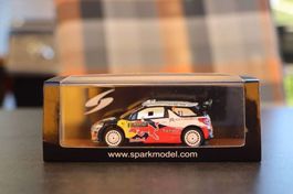 Citroën DS3 WRC Rally 2011 1:43 Spark