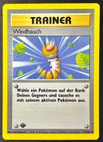 Pokémon Windhauch 1st Edition Base Set Deutsch 93/102