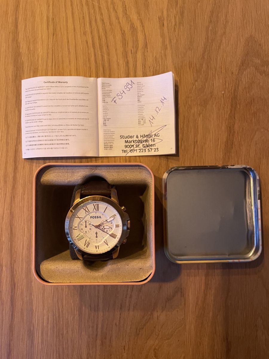 Fossil Orologi: fossil armbanduhr – Usato da Freidorf TG venduto da driftingforthrifting