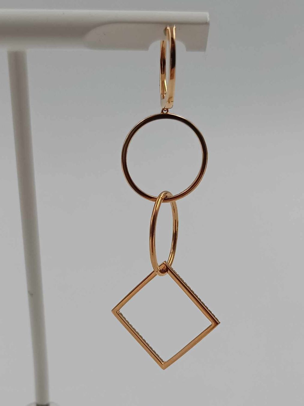 Orecchini pendenti & Orecchini a lobo: DIAMANTOHRSCHMUCK IN 750 ROTGOLD – Usato da Luzern venduto da EdiGem 5