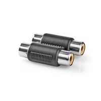 Stereo-Audio-Adapter  2x Cinch Buchse, 2x Cinch Buchse - NEU