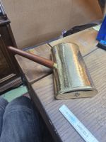 60er Jahre Tischkehrer Messing (G1)
