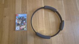 Ring Fit Adventure Nintendo Switch Spiel mit Ring guter Zust
