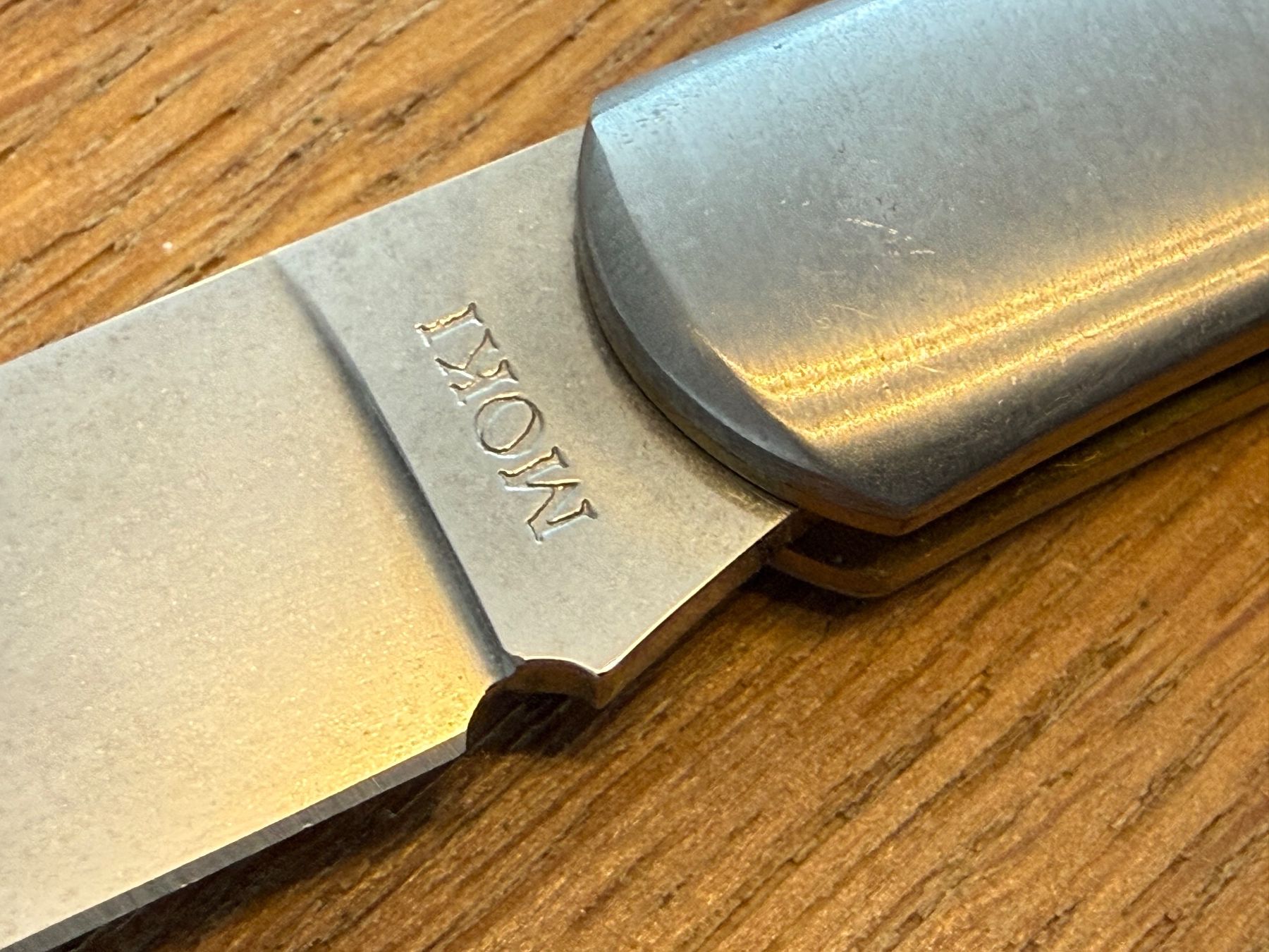 Coltelli tascabile: MOKI Klappmesser mit Perlmuttgriff - Top Zustand! – Nuovo (secondo la descrizione) da Goldach venduto da Messerguru 3