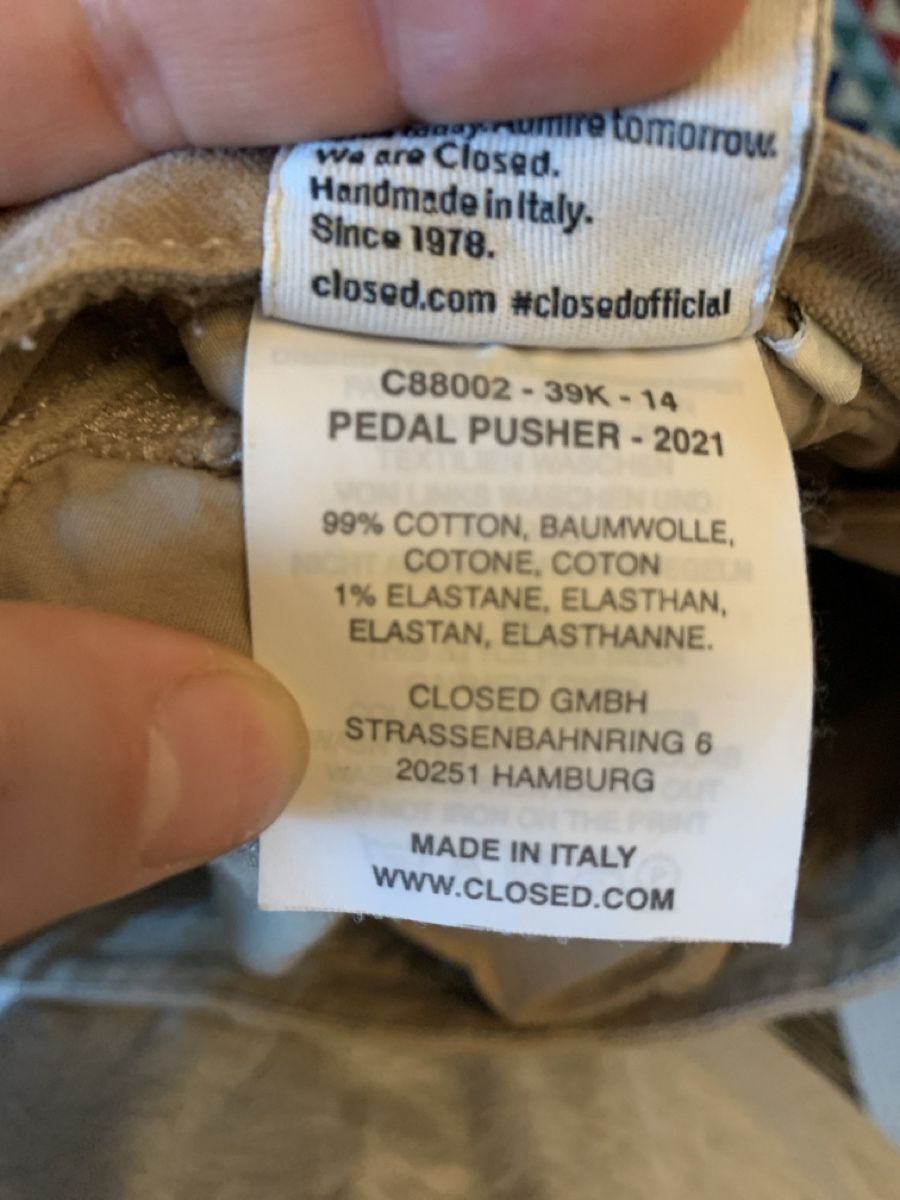 Closed Pantaloni: Closed Hose – Usato da Zürich venduto da jos_q8hp 2