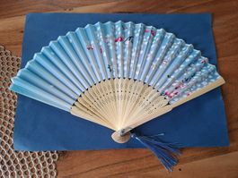 Japanischer Fächer"Sakura"/Hand fan/Deco/new!